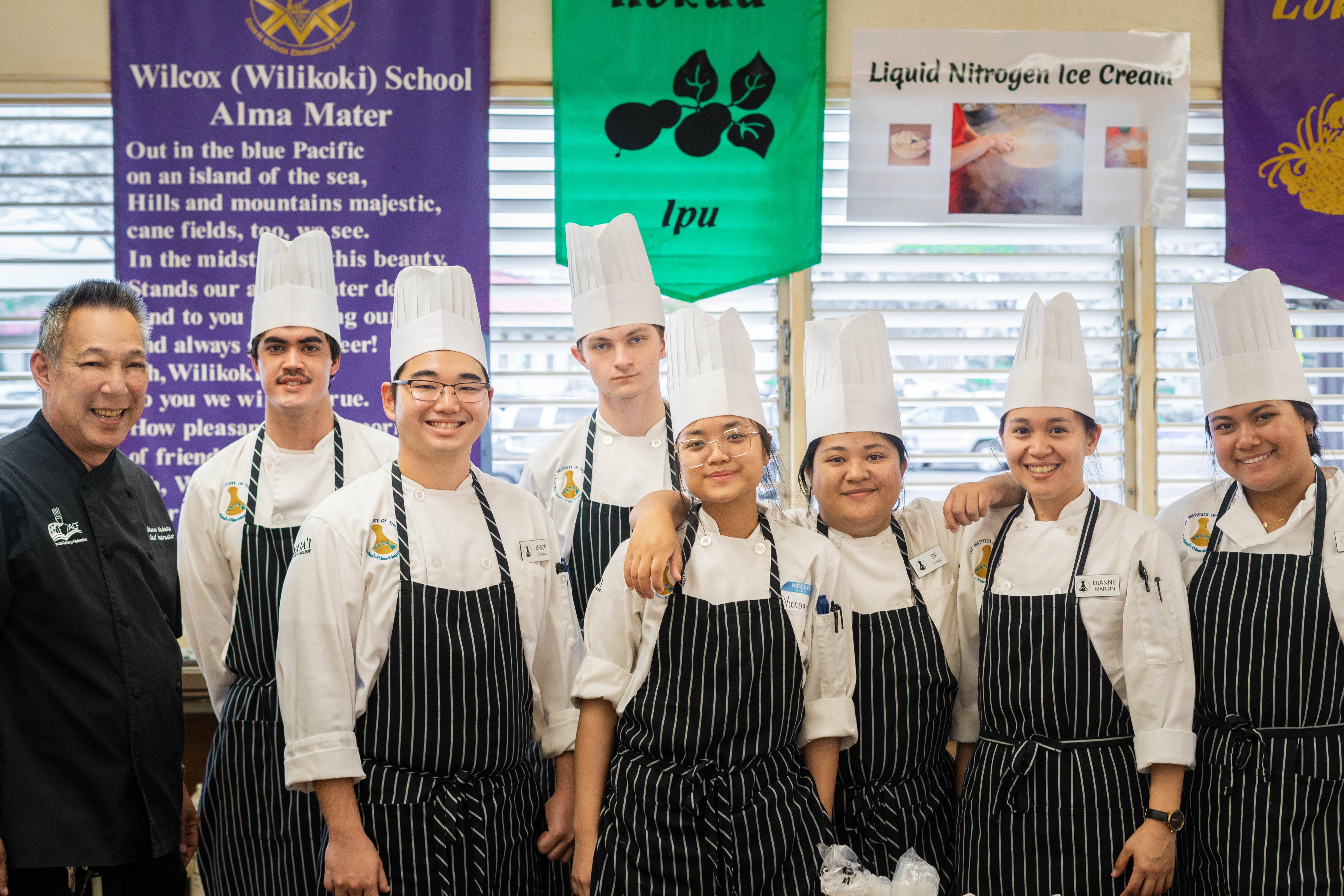 KCC Culinary students